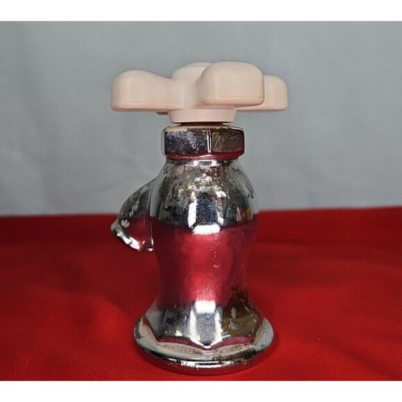 Avon Faucet Cologne Bottle Just A Twist Sweet Honesty VTG Silver Color Not Full - Picture 4 of 15
